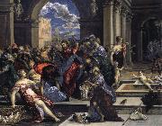 El Greco Purification of the Temple Spain oil painting artist